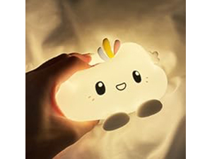 Cloud Face Silicone Night Light