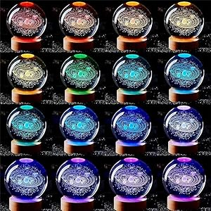 crystal ball lamp galaxy crystal ball crystal ball glass ball light galaxy ball crystal ball night l